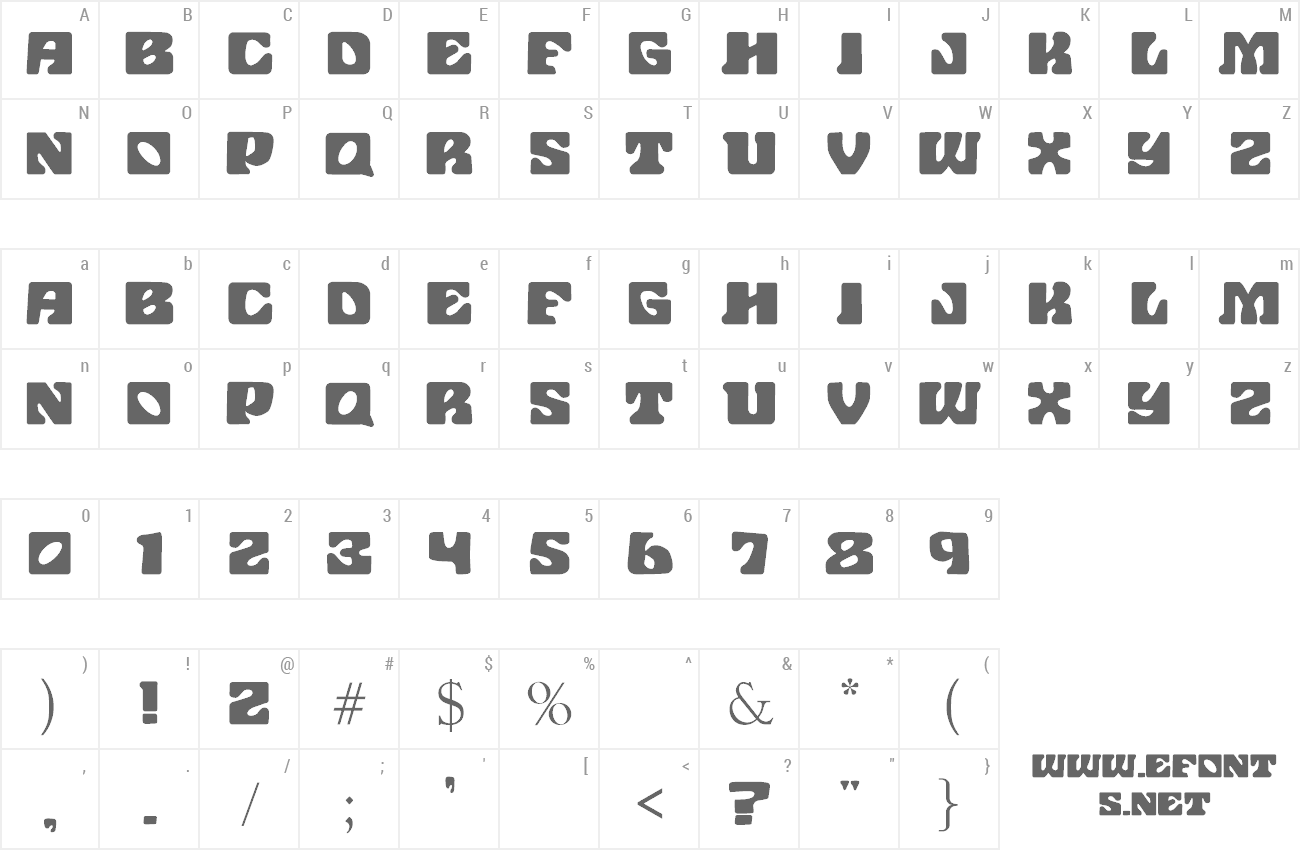 Font John Wayne Ford preview